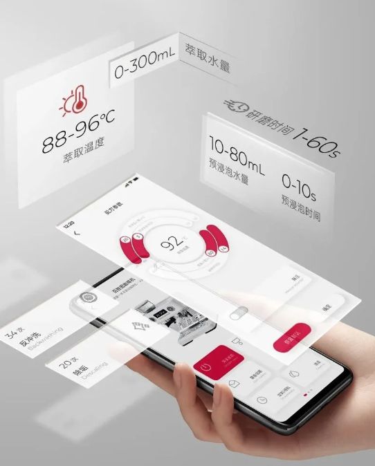 etto咖啡机V1AP升级一体式智能称重研磨麻将胡了试玩模拟器家商两用品质进阶Bars(图4)